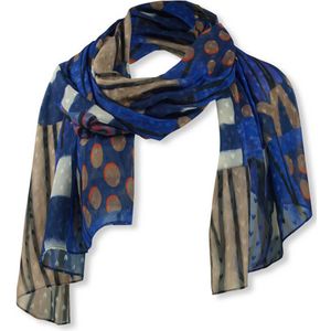 Lizzy & Coco Shawl OPAL Blauw