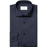 Eton - Eigentijdse Signature Dobby - Overhemd - Blauw - Katoen