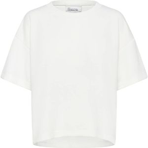 My Essential Wardrobe - HelleMW - Blouse - Natuurwit - Wijde Pasvorm