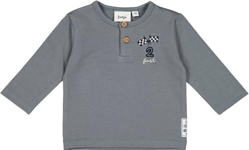 Feetje jongens longsleeve - Petrol