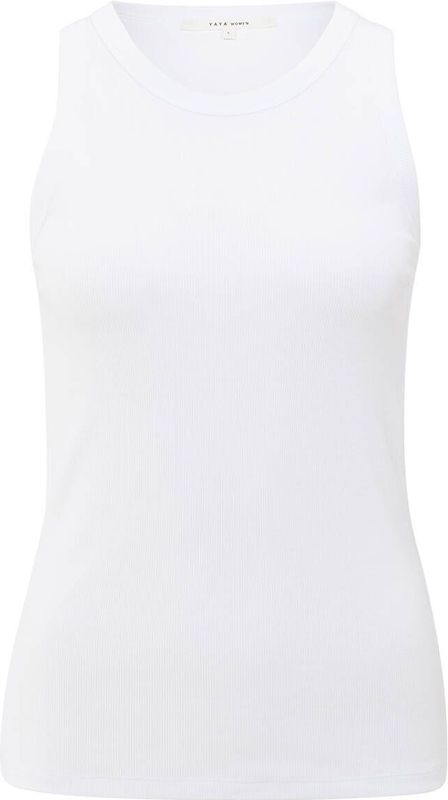 YAYA Top zonder mouw 01-729041-506 Wit