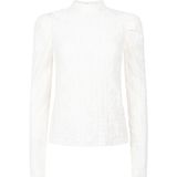 AAIKO - Ivona Argyle PES 133 - Shirt - Gebroken wit