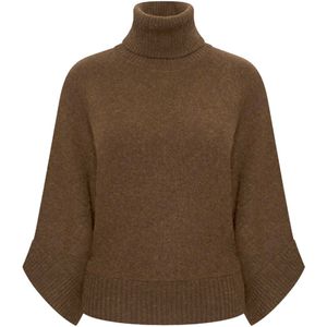 Aimee The Label - Sweat ClipoA5 - Bruin - Truien