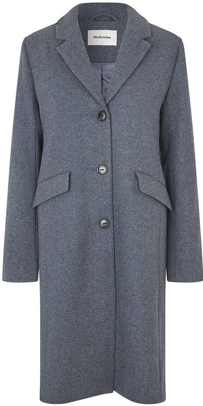 Modström - Mantel 54568 - Blauw - Winterjassen