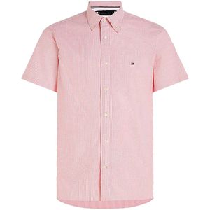 Tommy Hilfiger Overhemd korte mouw MW0MW34232 Licht roze