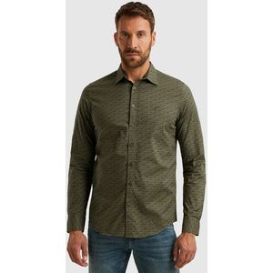 PME Legend Overhemd lange mouw PSI2511239 Khaki