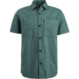PME Legend Overhemd korte mouw PSIS2403240 Midden groen