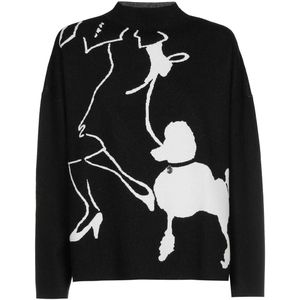 Caroline Biss - Pullover - Zwart - 4243