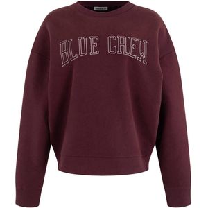 Anna Blue Sweat B60-04-BlueCrew-3 Bordeaux
