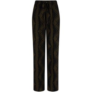 Lofty Manner Broek QL35 LIV Donker groen