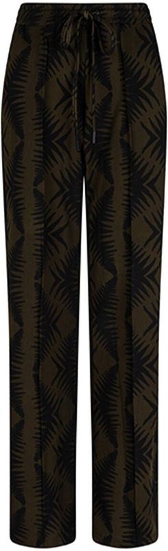 Lofty Manner Broek QL35 LIV Donker groen