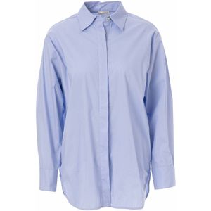 JcSophie Blouse lange mouw E5077 ETTA Licht blauw