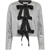 Co'couture Blouse lange mouw 35676 StevieCC Zilver