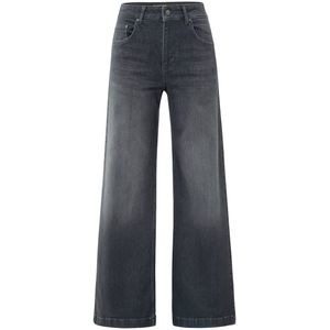 YAYA - Jeans - Grijs - Hw Loose Wide Denim - L32