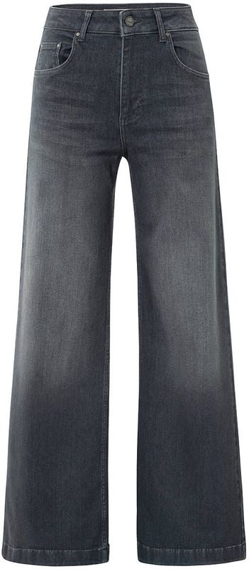 YAYA - Jeans - Grijs - Hw Loose Wide Denim - L32