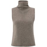 YAYA - 01-000492-509 - Pullover - Bruin - Korte Mouw