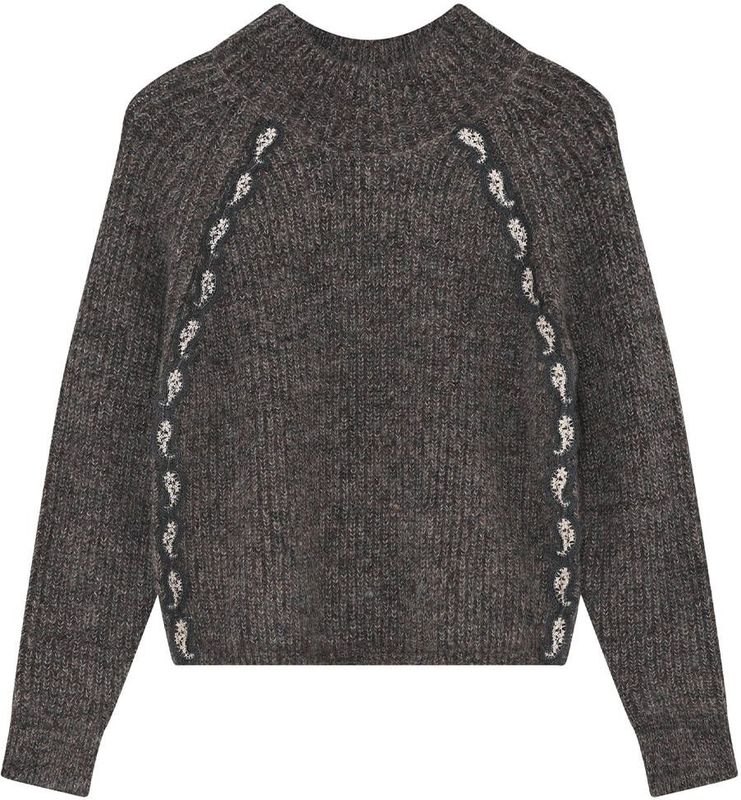 Gustav - Knit Strik 58437/3778 - Gebreide Trui - Bruin - Dames