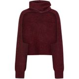 Dante 6 - Salessy - Bolero Cardigan - Moerbeirood - Wolmix