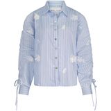 Nukus Blouse lange mouw NKS02101 ROSA Licht blauw