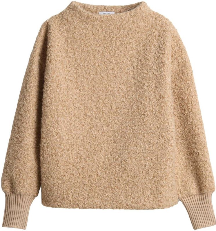 Opus - Gobano - Trui - Zandkleurig