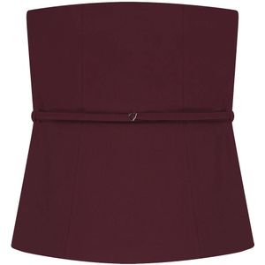 Fabienne Chapot - Timie Top - Bordeauxrood - Dames T-shirt