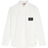 Josh V - Berdina - Blouse - Off White - Boyfriend Fit