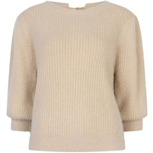 Ruby Tuesday - T507-1391 - Top - Zand - Lange Mouw