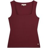 Josh V - Linde Top - Diep Rood - Polyester