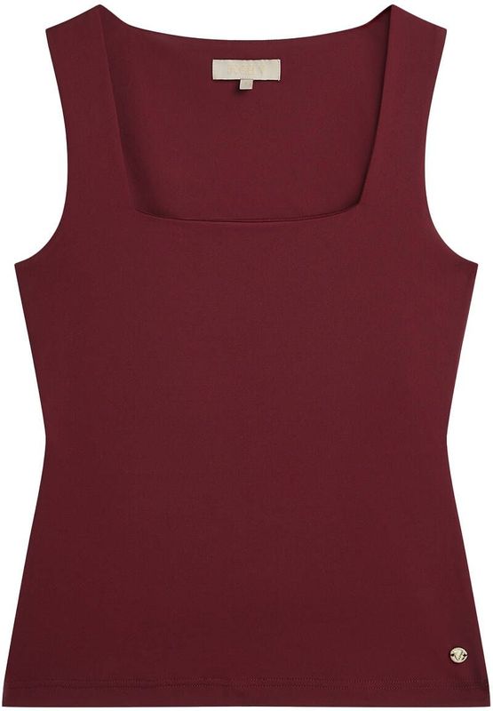 Josh V - Linde Top - Diep Rood - Polyester