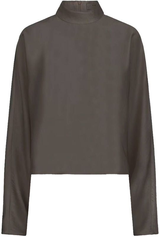 Dante 6 - 100149 SALLY - Top - Bruin - Lange Mouw