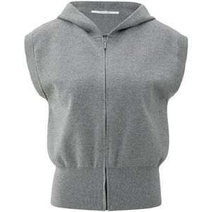 YAYA - Vest 01-010116-508 - Midden Grijs - Hoodie