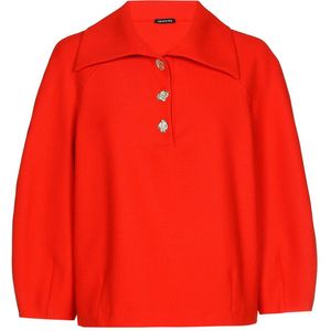 Caroline Biss - 4677 - Top - Rood - Lange Mouw