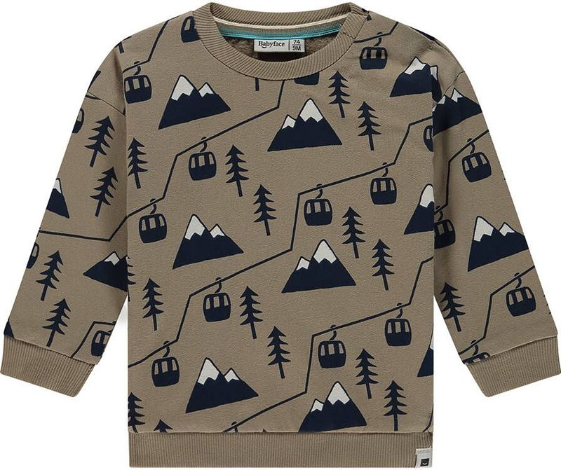Babyface jongens sweater - Zand