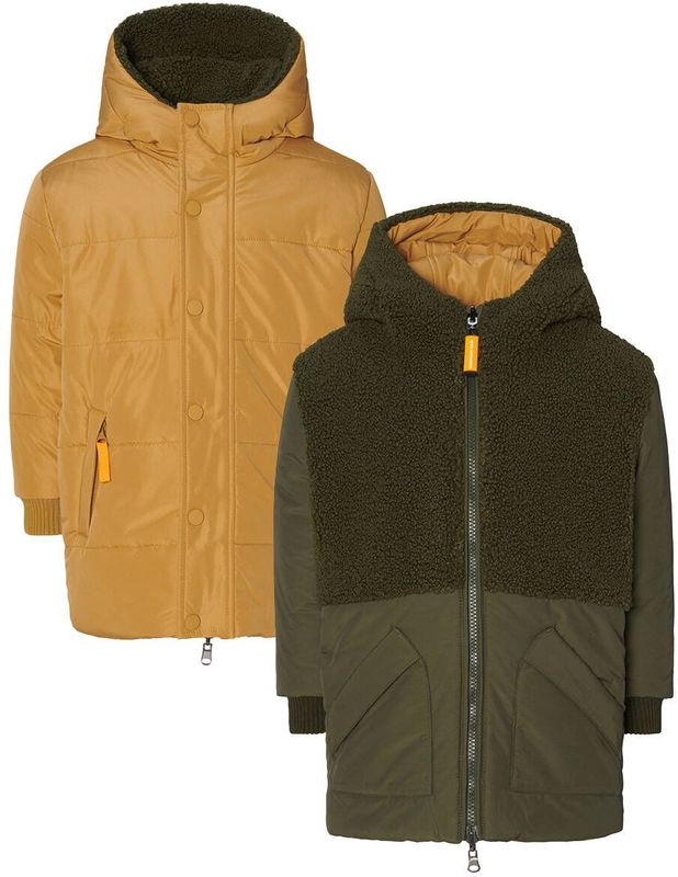 Noppies - Lecce - Reversible Jas - Forest Night - Jongens Winterjas
