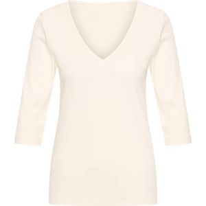 Aimee The Label - T-shirt - Wit - SylvieA5