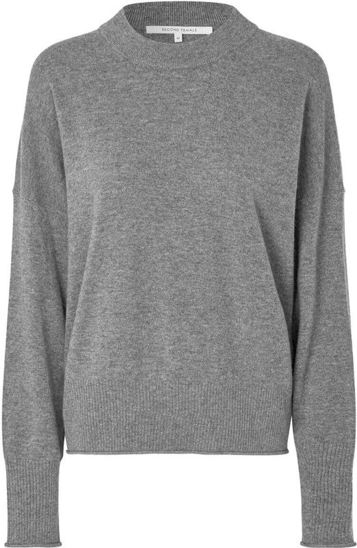 Second Female Pullover 60310 CALM Grijs