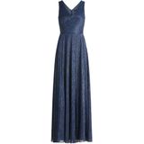 Vera Mont - Geplooide Avondjurk - Beige - Dames - Chiffon