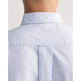Gant - Overhemd - Licht Blauw - Katoen