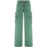 Harper & Yve - AW25D106 DANA - Jeans - Donker Groen