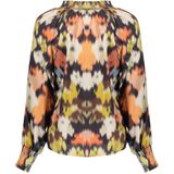 Geisha Top lange mouw 43702-20 Roest