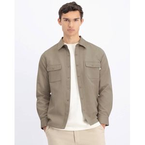 Law of the sea Overshirt 2433049 EVAPORATE Taupe