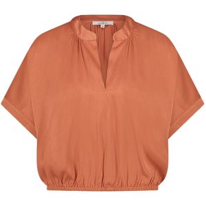 Circle of Trust Top korte mouw SS24_4_ ALENA Roest