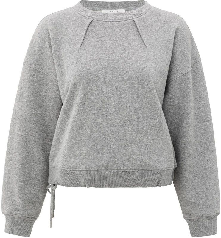 YAYA - Sweat 01-109094-508 - Midden Grijs - Sweatshirt