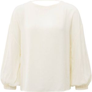 YAYA Top lange mouw 01-701297-506 Ecru