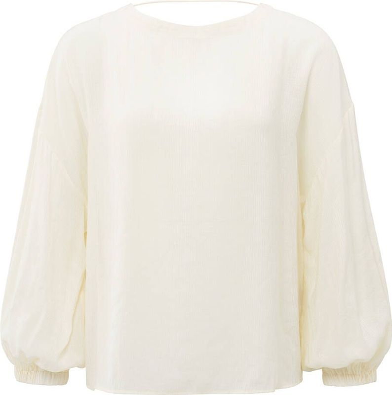 YAYA Top lange mouw 01-701297-506 Ecru