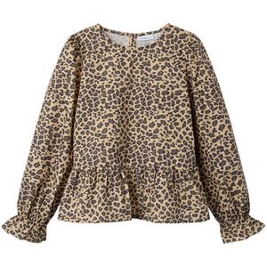 Name It Top lange mouw 13241558 Bruin