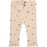 Babyface - Legging - Katoenen Rib - Met Ruffle - All-over Print