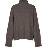 Second Female - Pullover 59195 - Donker Bruin - Vest