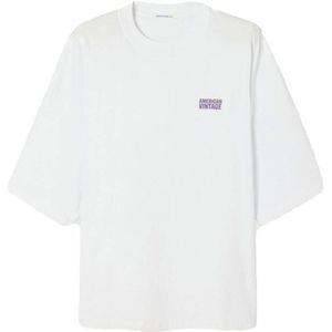 American Vintage - T-shirt korte mouw - Wit - MGIX02AH25