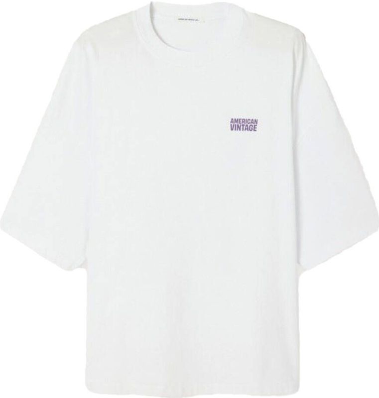 American Vintage - T-shirt korte mouw - Wit - MGIX02AH25